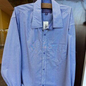 Ciao Marco Blue Striped Dress Shirt